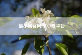 信小易官网,信小易平台